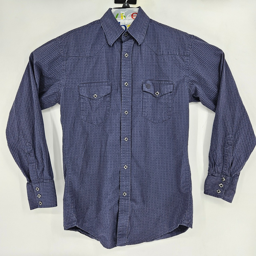 Wrangler George Strait Troubadour Shirtโ Mens Large Western Pearl Snap Rodeo